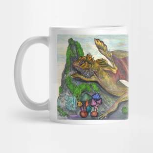 Gold Dragon Mug